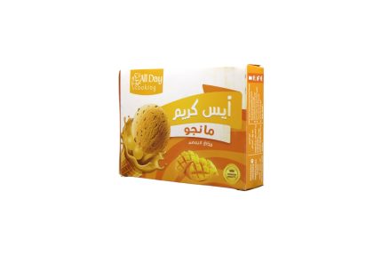 عبوة 80 جم من مسحوق الايس كريم مانجو
